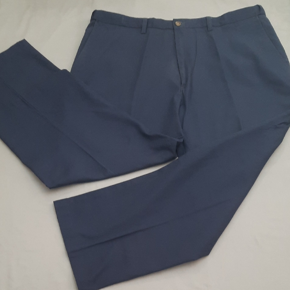 Haggar Men's Navy Dress Pants 38X29